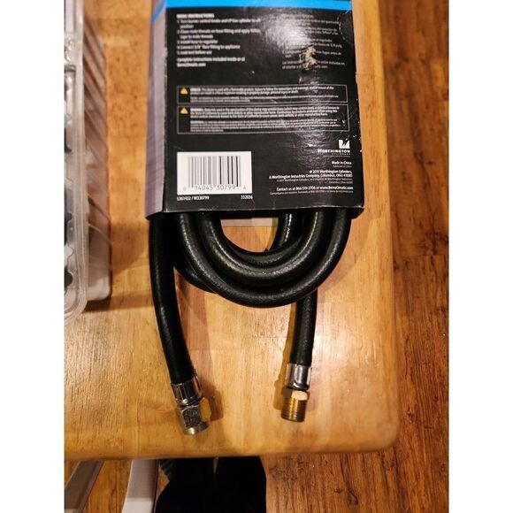 Bernzomatic Two stage propane appliance regulator & 10' hose set - Picture 7 of 10